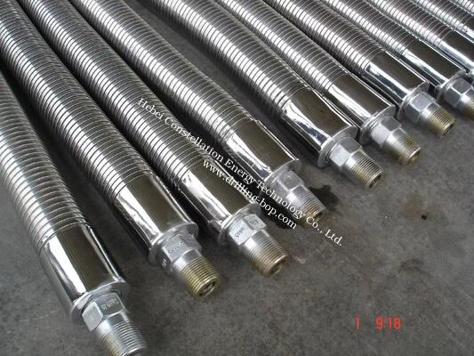 NPT 1" 35MPa 10m BOP Control Hose With External Armor For High Pressure Hydraulic Systems