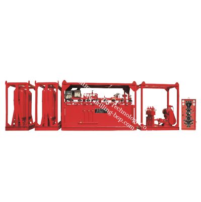 Pneumatic BOP Control System Remote Control 800L Accumulator Volume BOP Well Control