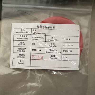 NBR Cylinder Head Seal BOP Compression Ring Oil Resistant Wear Resistant