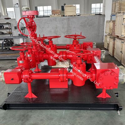 API Spec 6A Compliant Kill and Choke Manifold 5000psi 4130 Alloy Steel