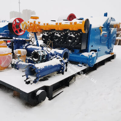 F1300 Drilling Mud Pump Units With L Shaped Dual Skid