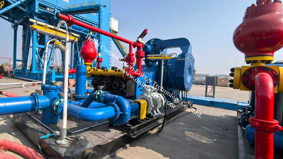 F1600 Model Mud Pump Unit With Motor Drive 3000 Psi Rated Pressure