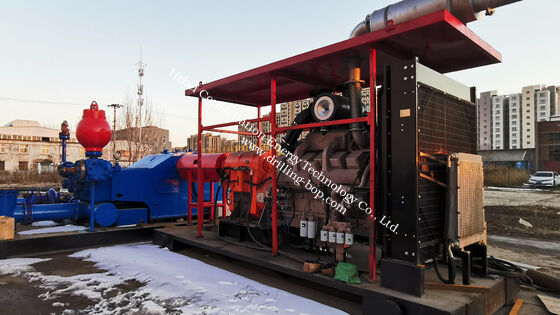 3000 psi Mud Pump Unit Heavy Duty Drilling Mud Circulation System