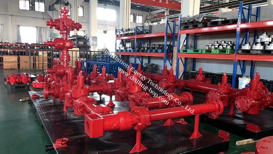 4130 Alloy Steel Choke Manifold 5000psi Pressure Rating API Spec 6A Compliance