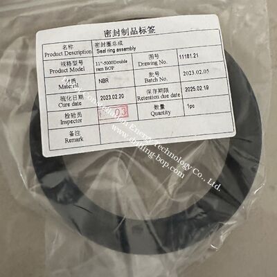 NBR BOP Ram Shaft Seal Oil Resistant And Wear Resistant