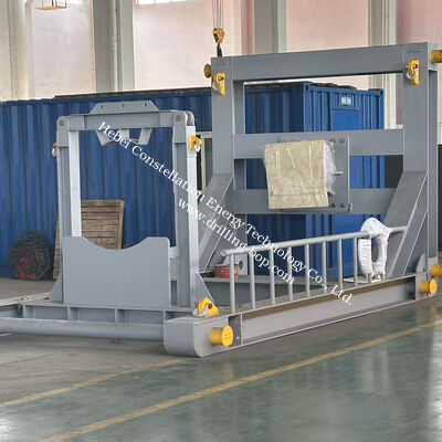 Durable 35-70 BOP Transport Skid With Integrated Pressure Test Spool L Type Frame Structure