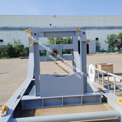 Durable 35-70 BOP Transport Skid With Integrated Pressure Test Spool L Type Frame Structure