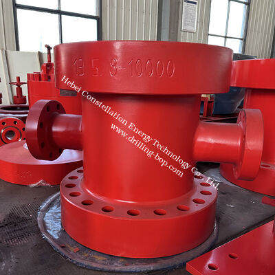 13 5/8" 10000psi Drilling Spool With Flanged Side Outlets Wellhead And Riser Spool
