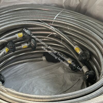 NPT 1" 35Mpa Fire Resistant BOP Control Hose For High Pressure Hydraulic Applications
