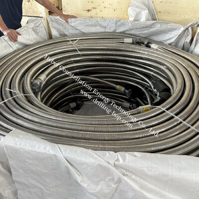 NPT 1" 35Mpa Fire Resistant BOP Control Hose For High Pressure Hydraulic Applications