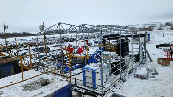 F1300 Drilling Mud Pump Units With L Shaped Dual Skid