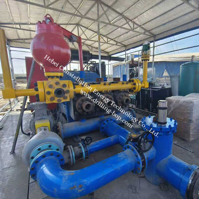 F1300 Drilling Mud Pump Units With L Shaped Dual Skid