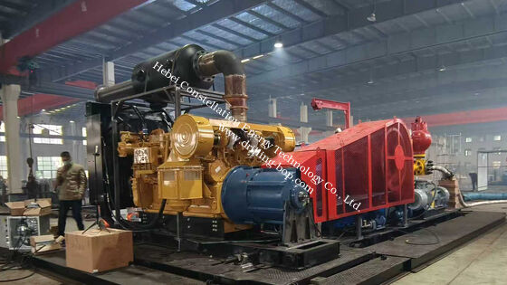 F1300 Drilling Mud Pump Units With L Shaped Dual Skid