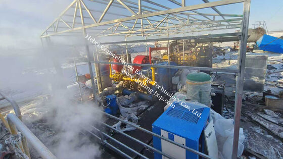 F1300 Drilling Mud Pump Units With L Shaped Dual Skid