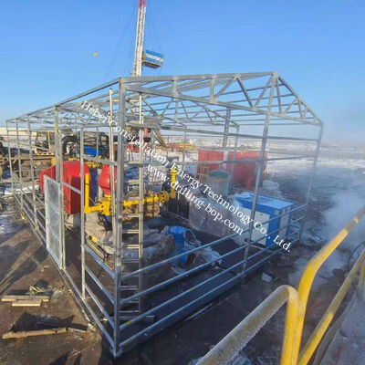 F1300 Drilling Mud Pump Units With L Shaped Dual Skid