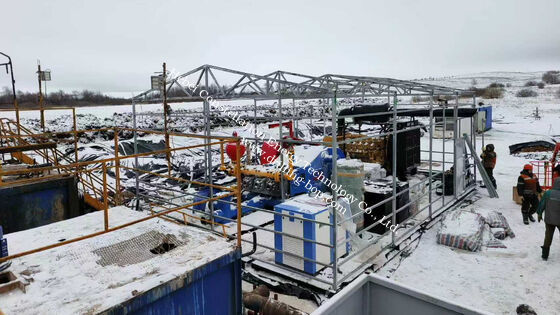 F1300 Drilling Mud Pump Units With L Shaped Dual Skid