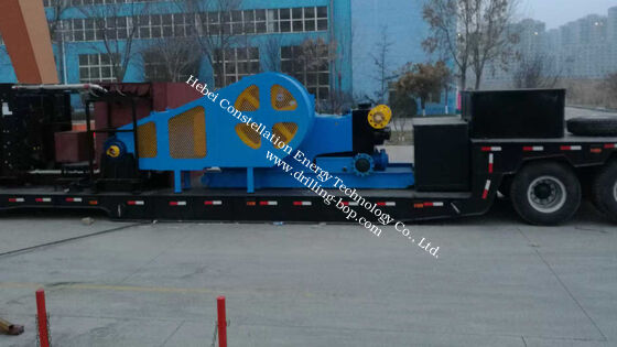 Industrial Diesel Engine Drilling Mud Pump Unit With An Integral Straight Skid